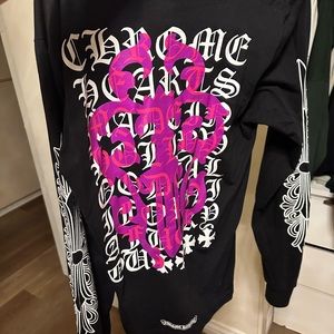 Chrome Hearts Eye Chart Dagger Longsleeve T-shirt